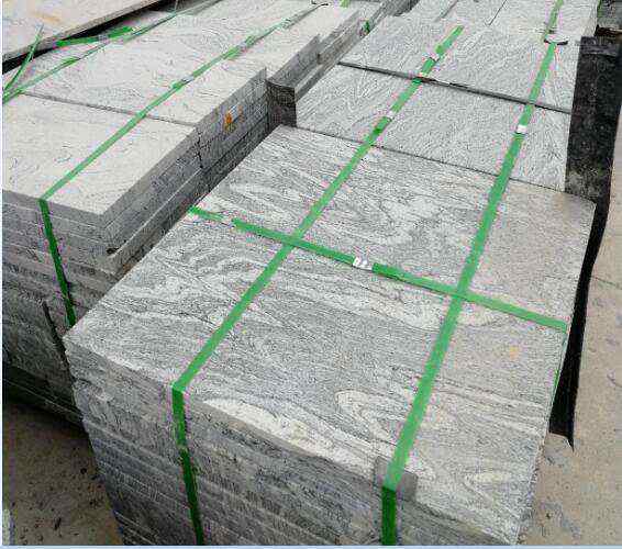 Stocks of China Juparana Classic Granite Flamed Project Cut to Sizes Slabs