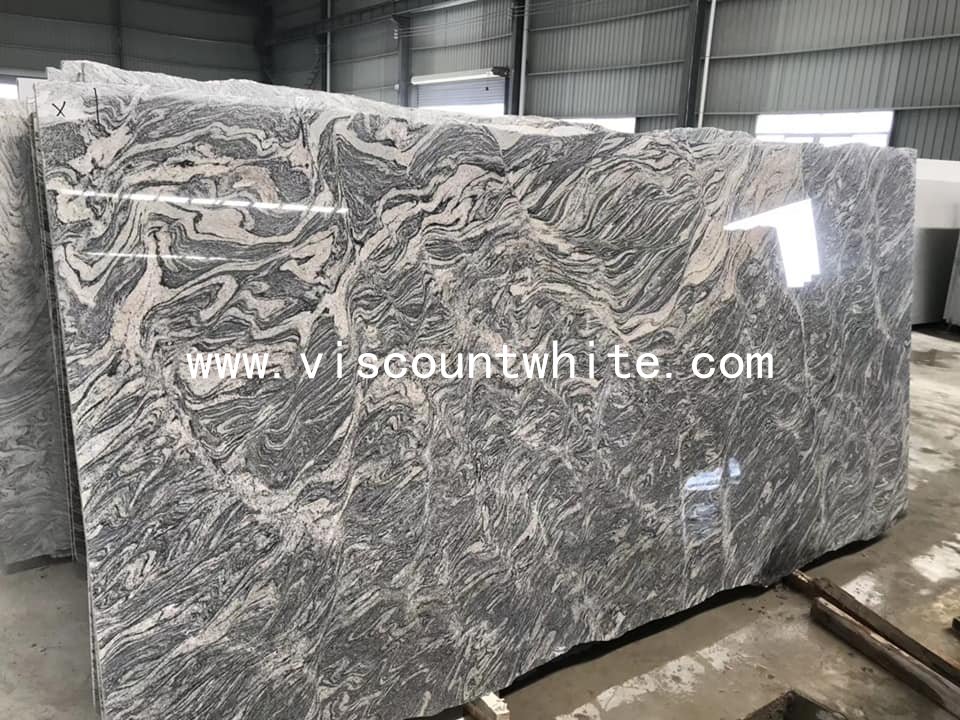 Polished China Juparana Classic Granite Full Slab Size 2cm 3cm