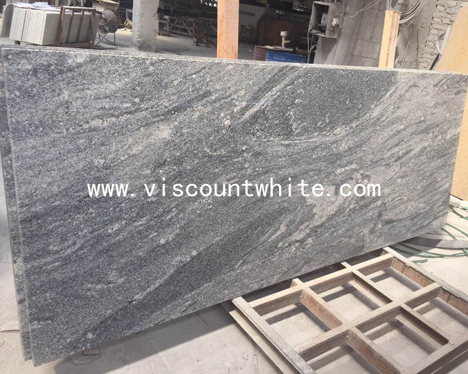 2cm Polished Big Slabs China Viscount White Granite Stone