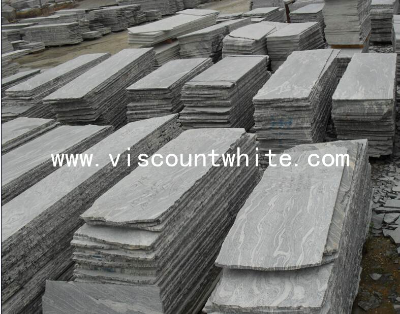 Polished China Juparana Classic Granite Random Half Slabs Stocked at Factory
