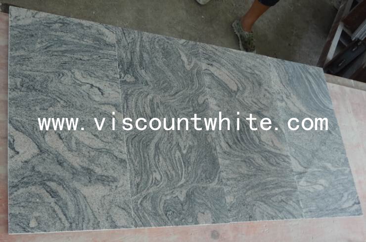 Polished China Juparana Classic Granite Tiles 600x300mm Polished